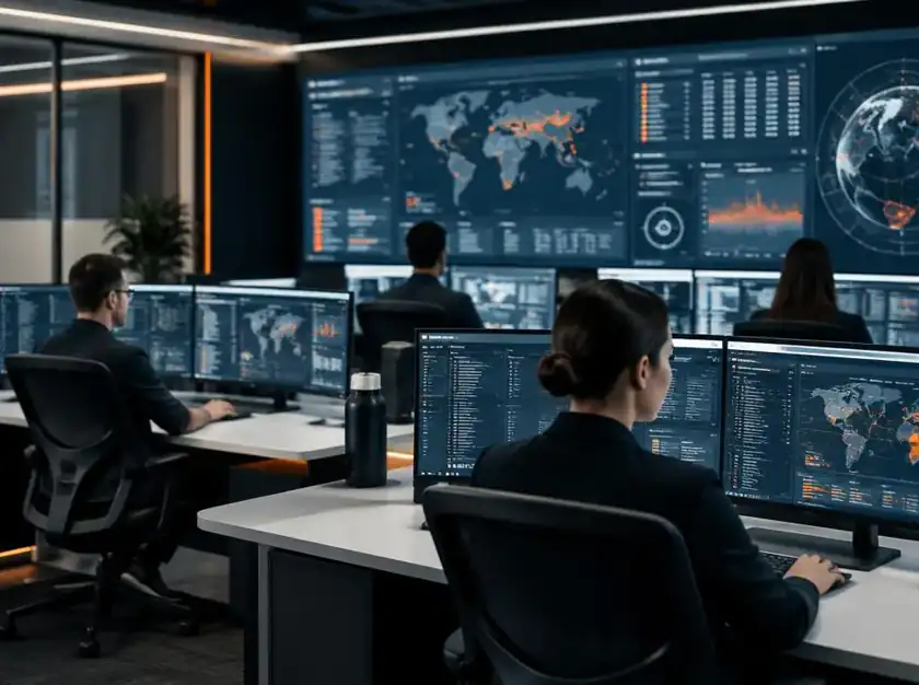 Centro moderno de operaciones de ciberseguridad