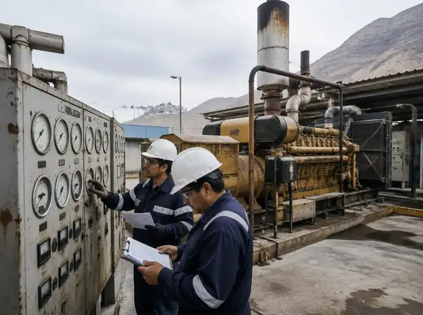 Infraestructura energética antigua