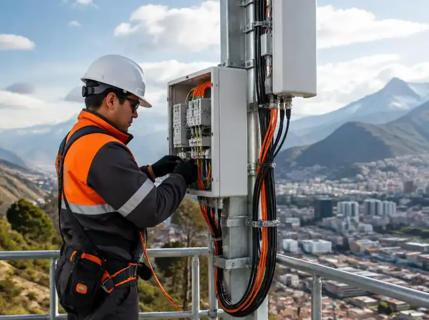 Red moderna de telecomunicaciones administrada